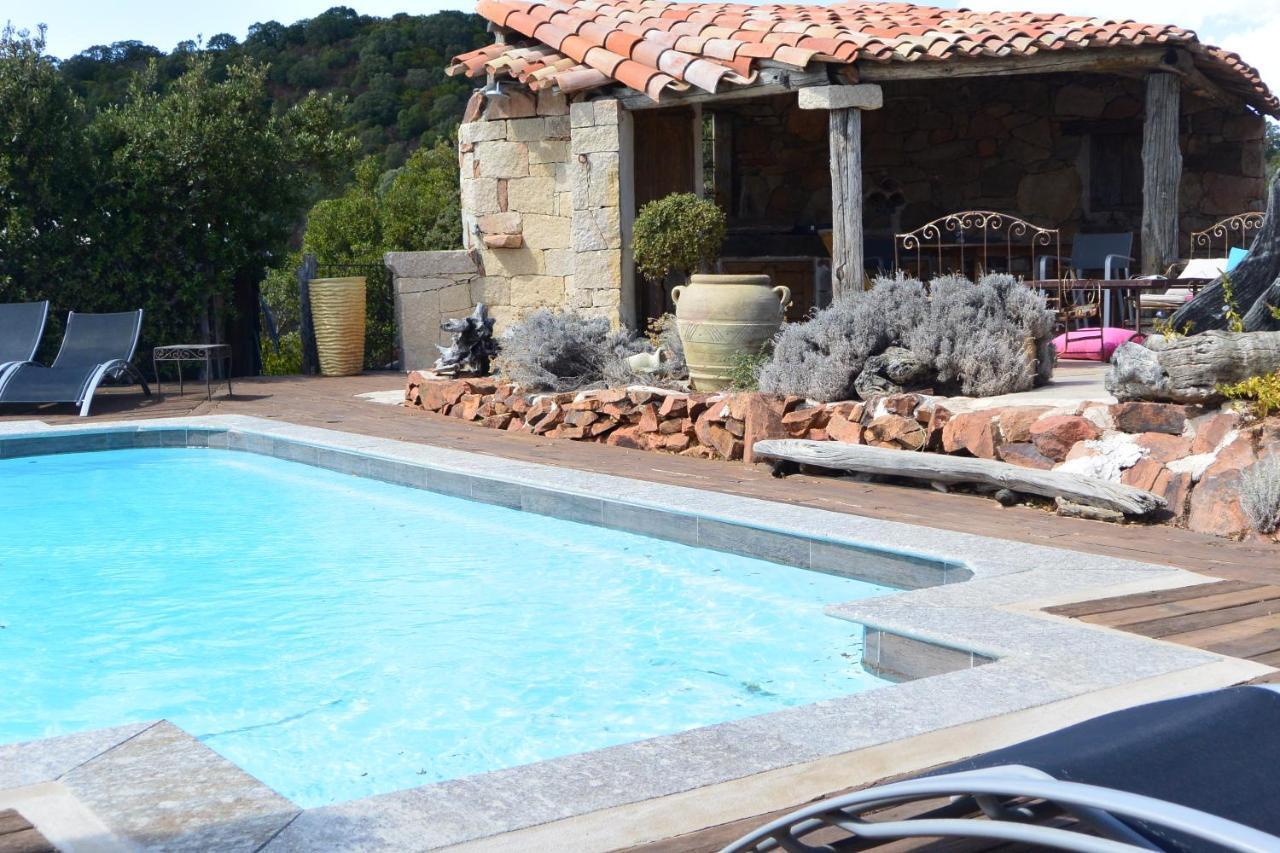 Villa Carole Piscine Privee Spa Fautea Zonza Bagian luar foto